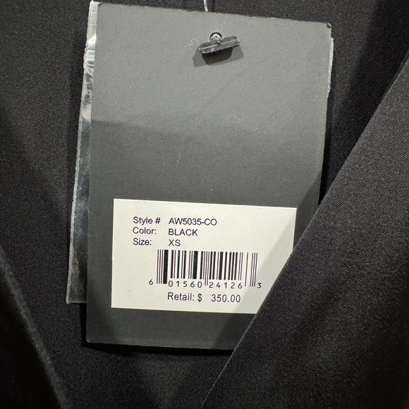 ATM V Neck Top in Black - Picture 9 of 11